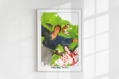 Vagabond - Daydreaming - Artist Name - White Frame