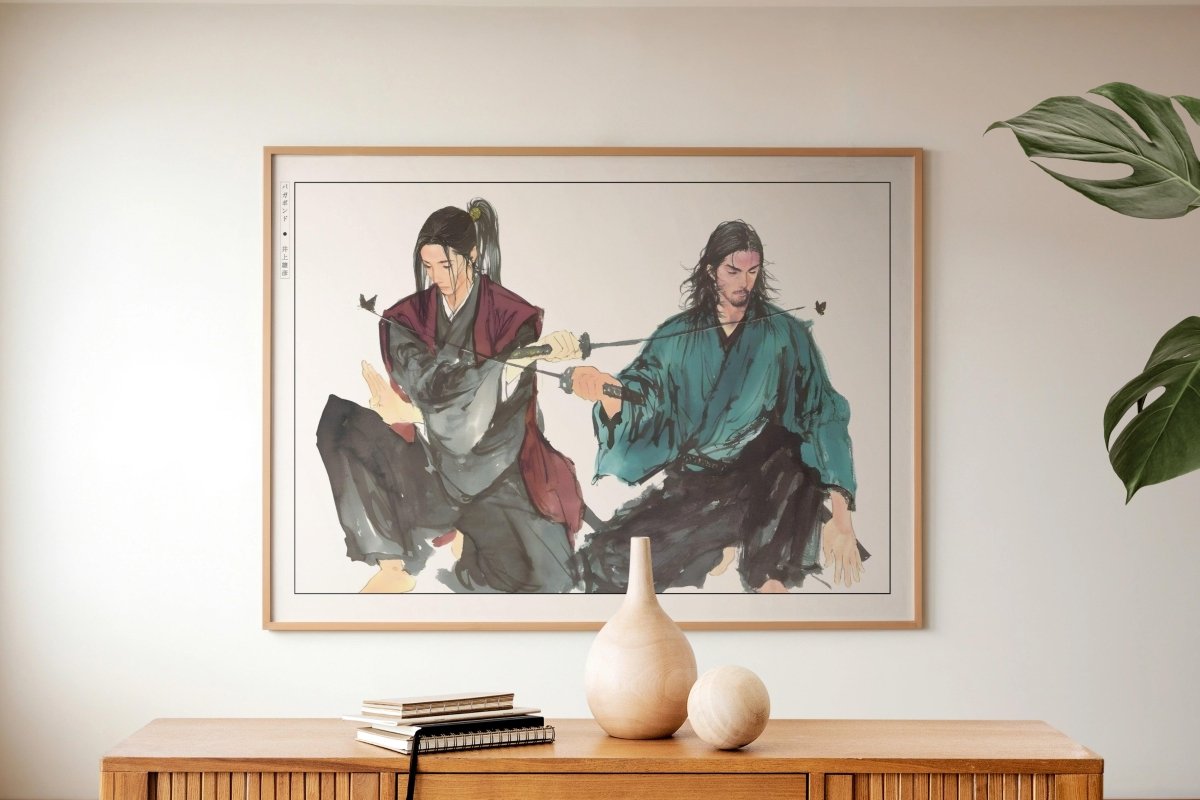 Vagabond - Peaceful Samurai - Art Only with Decor