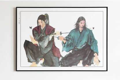Vagabond - Peaceful Samurai - Art Only - Unframed