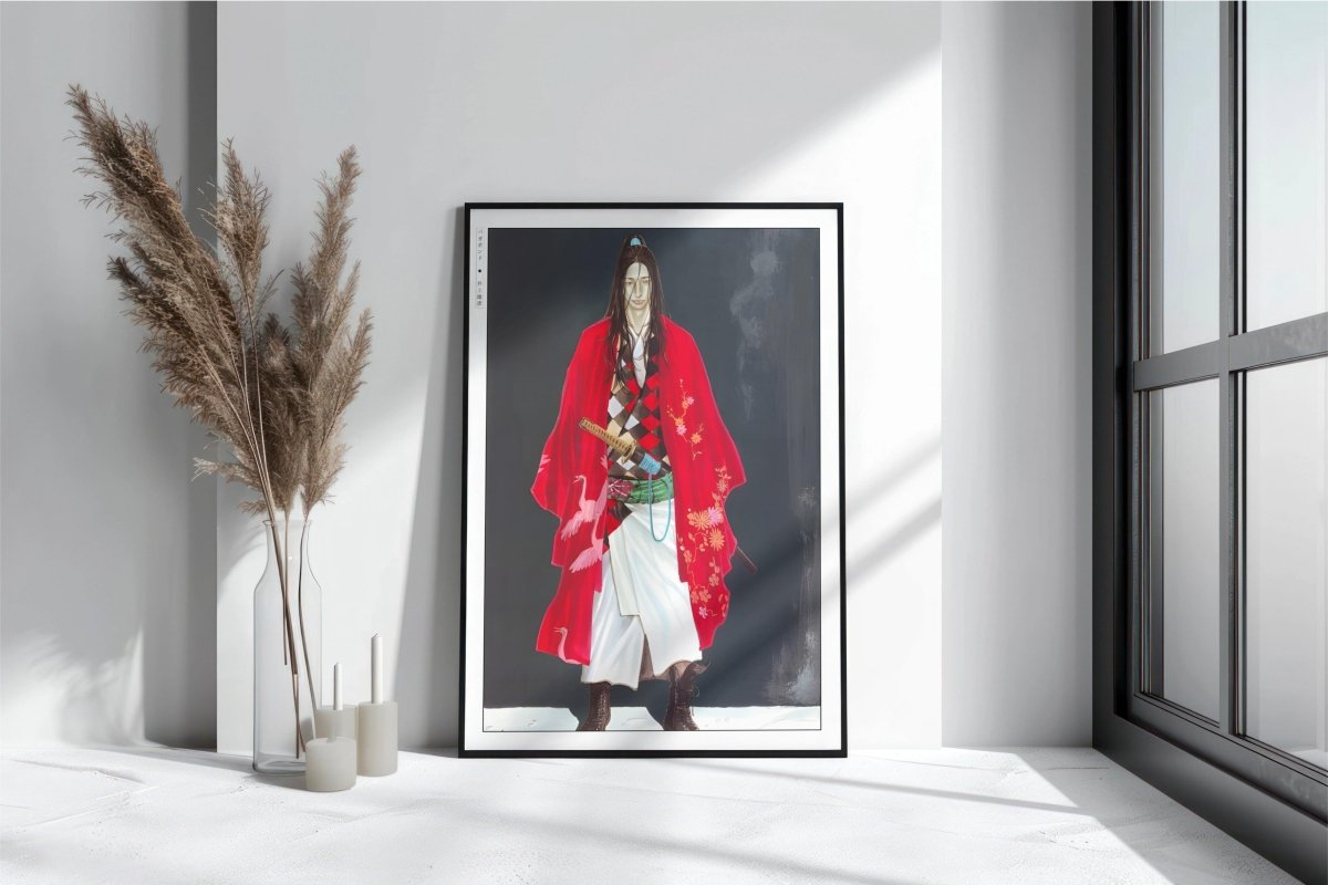 Vagabond - The Deaf Samurai - Art Only with Decor
