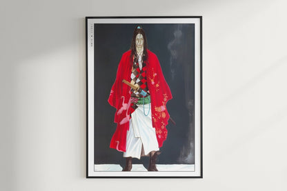 Vagabond - The Deaf Samurai - Art Only - Unframed