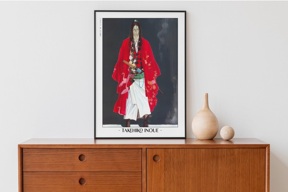 Vagabond - The Deaf Samurai - Artist Name with Decor