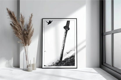Vagabond - A Lonely Sword - Art Only with Decor