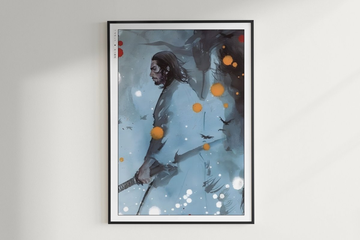 Vagabond - Musashi in Ink - Art Only - Unframed