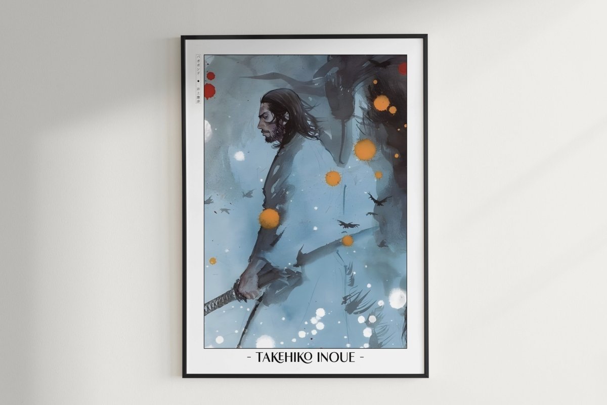 Vagabond - Musashi in Ink - Artist Name Unframed