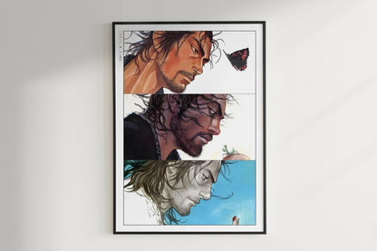 Vagabond - Musashi in Colour - Art Only - Unframed