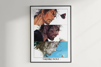 Vagabond - Musashi in Colour - Artist Name Unframed