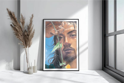 Vagabond - A Dandelion in the Wild - Art Only with Decor