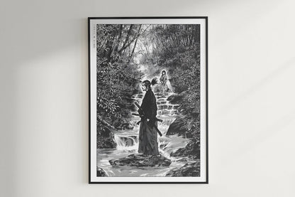 Vagabond - Downstream - Art Only - Unframed