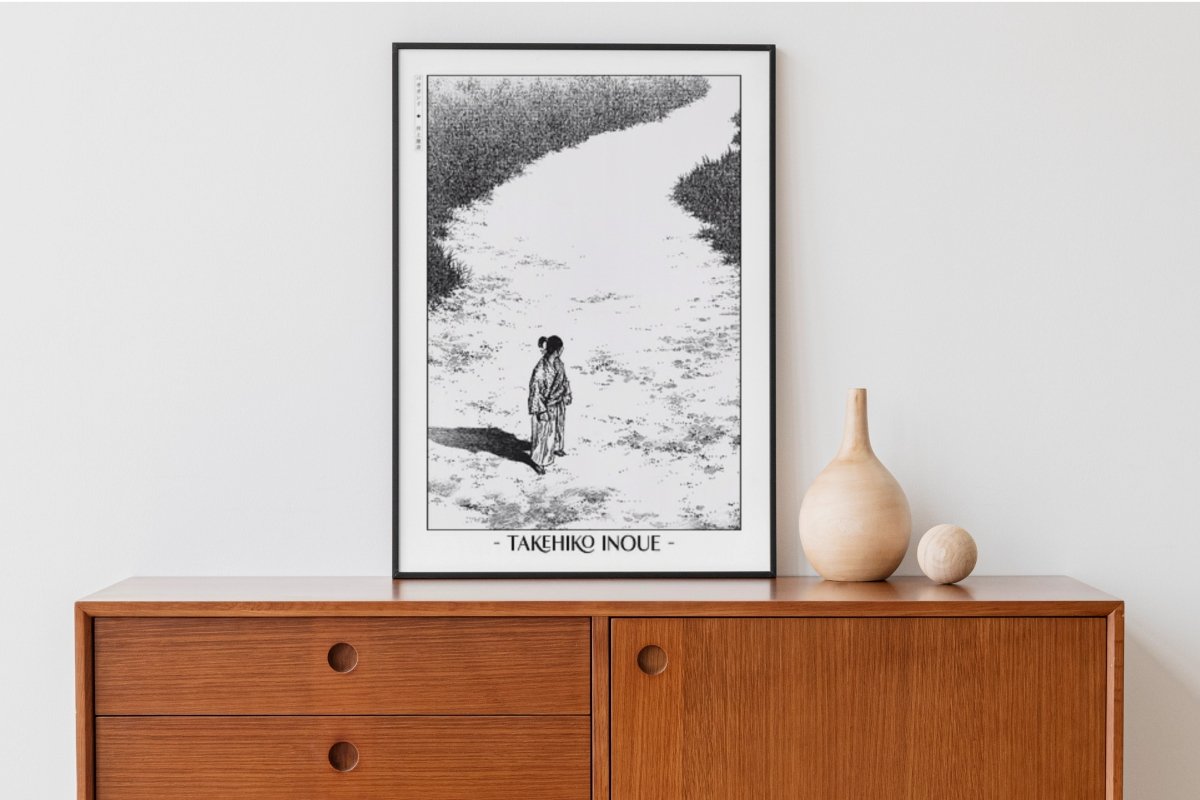 Vagabond - A Walked Path - Artist Name with Decor