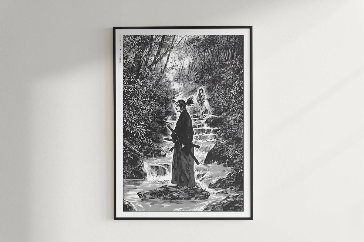 Vagabond - Downstream - Art Only - Black Frame