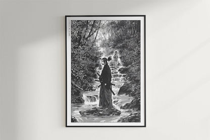 Vagabond - Downstream - Art Only - Black Frame