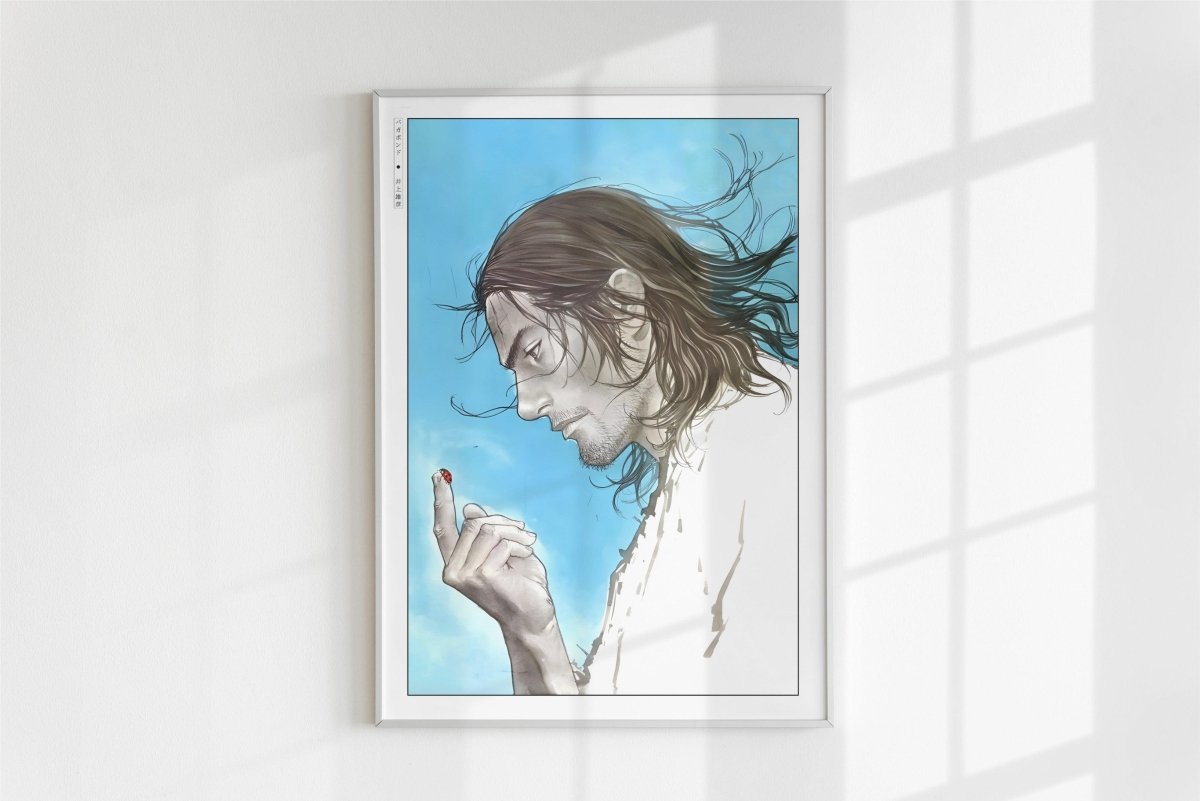 Vagabond - Ladybird - Art Only - White Frame