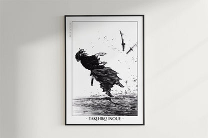 Vagabond - Defeat - Art Only - Black Frame