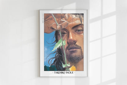 Vagabond - A Dandelion in the Wild - Artist Name - White Frame