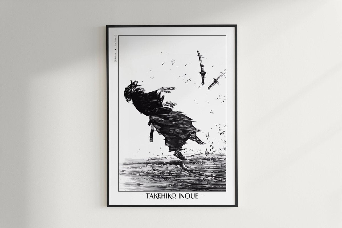 Vagabond - Defeat - Artist Name - Black Frame