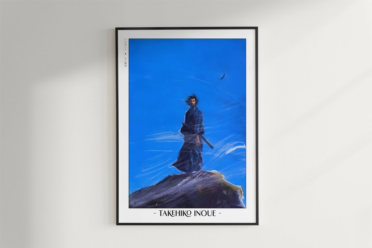 Vagabond - Cold Winds - Artist Name - Black Frame