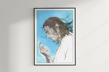 Vagabond - Ladybird - Art Only - Black Frame