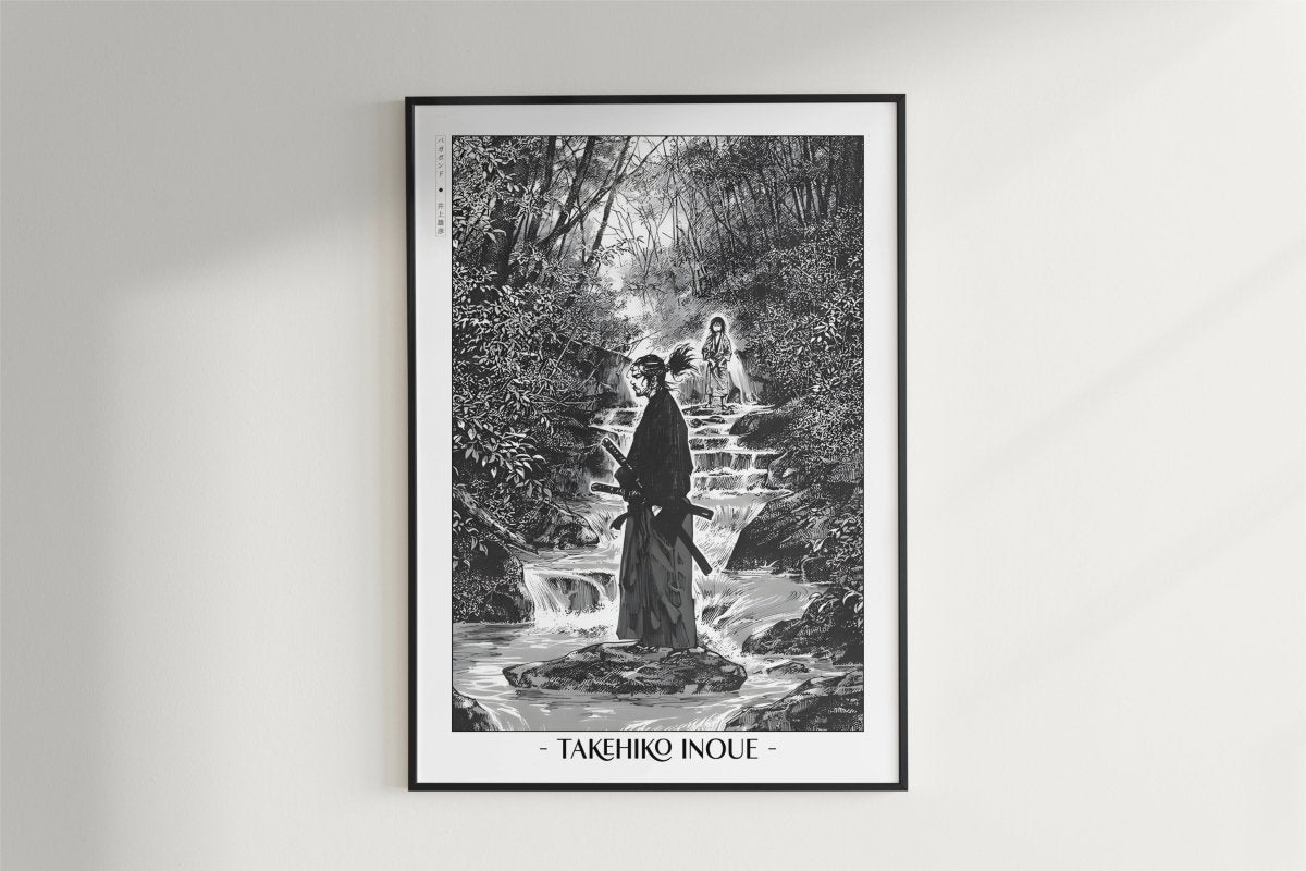 Vagabond - Downstream - Artist Name - Black Frame