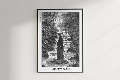 Vagabond - Downstream - Artist Name - Black Frame